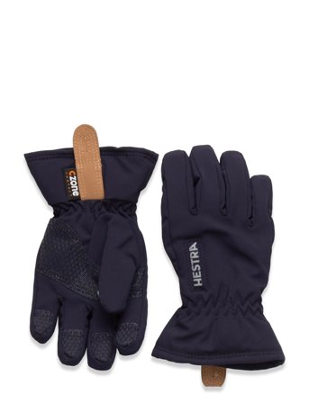 Hestra Czone Pluto Jr - 5 Finger Navy - Navy - 12-13Y