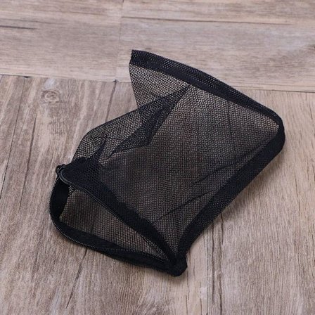 10 stk. Akvariefilterpose, Nylonnetpose med snøre, Akvariepose til akvarium og pool og have, 1