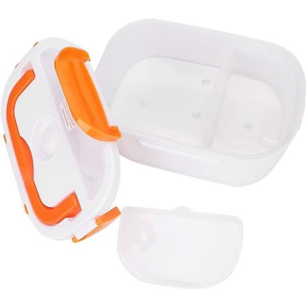 Elektrisk lunsjboks, 12v bil elektrisk oppvarming lunsjboks Bento måltid varmer matbeholder varmer, port