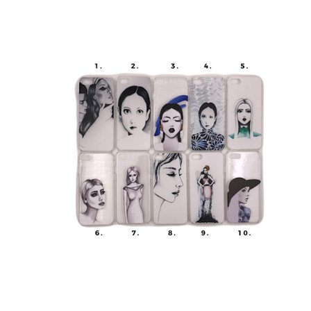 Skal med motiv iPhone 7/8