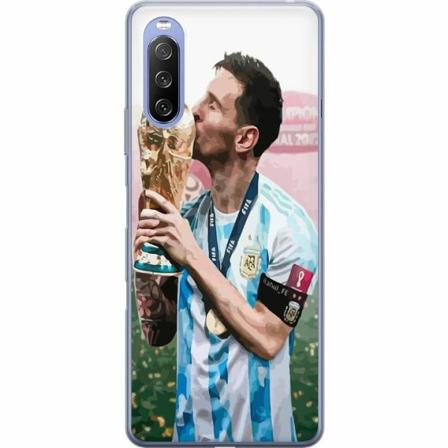 Sony Xperia 10 Iii Lite Genomskinligt Skal Messi
