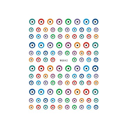 Ondeøye Negleklistremerker Selvklebende