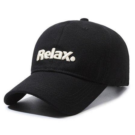 Mode cap Mångsidig cap SVART