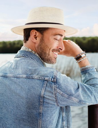 edd. Leather Bracelet Double Rope - Brown - S 18