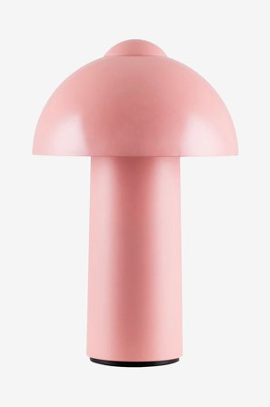 Globen Lighting - Bærbar bordlampe Buddy IP44 - Rosa - Oppladbare lamper - Fra Homeroom