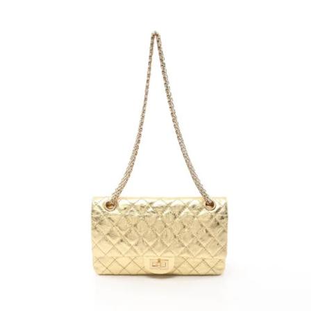 Chanel Vintage Pre-owned Shoulder Väska gul, Dam Vintage Väskor, Dam, Storlek: ONE SIZE