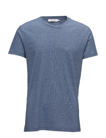 Kronos O-N Stripe 273 T-shirts Short-sleeved Sininen Samsøe Samsøe
