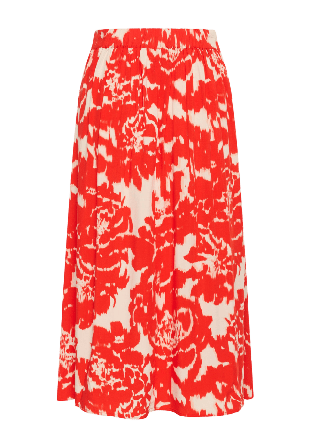 Saint Tropez Gisla SZ Mid Calf Kjolar Dam Röd S