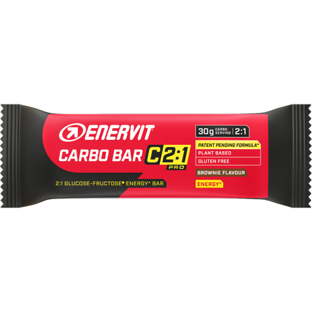 Enervit Carbo Bar C2:1 Pro Barretta Energetica 45g Gusto Brownie