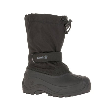 Kamik Kids' Finley Children lined boots Black 26