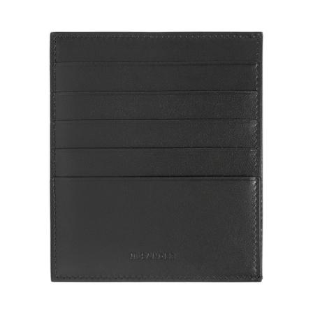 Jil Sander Card case with logo , Zwart , Heren , Maat: ONE Size Portefeuilles