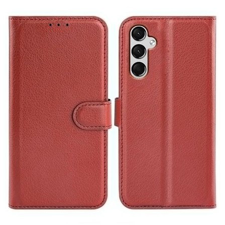 Samsung Galaxy A25 Plånboksfodral med Stativ - Brun