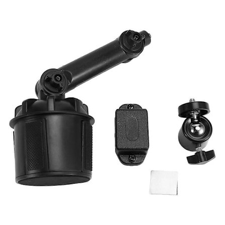 Justerbar Bil Walkie Talkie Hållare för UV5R Bil Kopphållare Fäste Ställ Tvåvägsradio Tillbehör