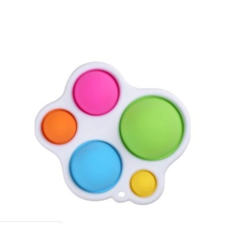 Baby leker montessori trening brett rangle puslespill fargerik intelligens fidget leker