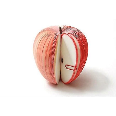 1 stk Frukt Scrapbooking Notisblokk Memo Pads Bærbare Skrapepapir Notisblokk Post It DIY Frukt Pære Form Bekvemmelighets Klistremerker