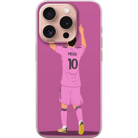 Apple iPhone 16 Pro Gjennomsiktig deksel Lionel Messi