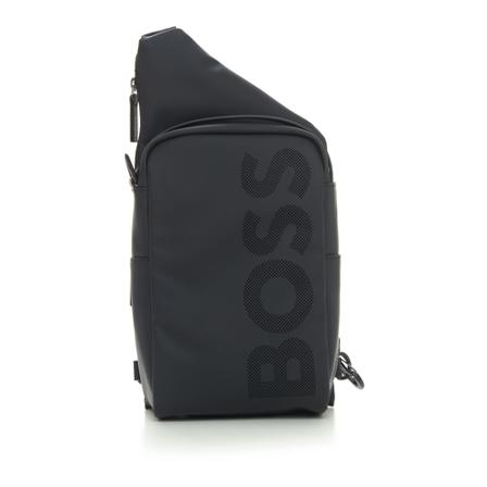 Hugo Boss 001 , Zwart , Heren , Maat: ONE Size Schoudertassen