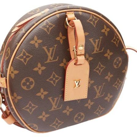 Louis Vuitton Vintage, Pre-owned Canvas louis-vuitton-bags Bruin, Dames, Maat:ONE Size