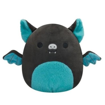 Squishmallows 19 cm, Aldous den Teal & Sorte Frugtflagermus