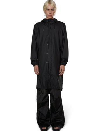 Rains Fishtail Parka W3 - Black - L