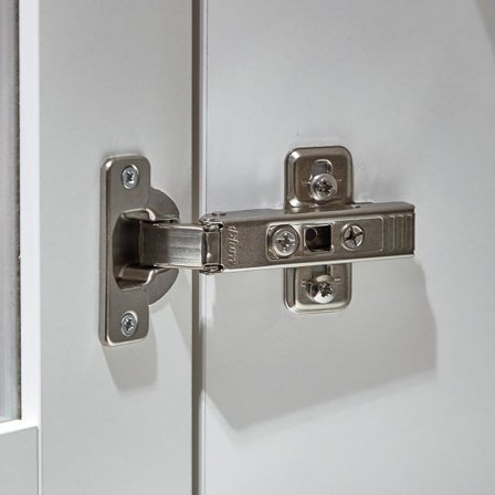 Soft closing hinges for wooden cabinet THEO, full door