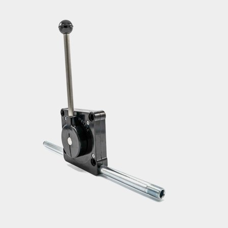 Comando del gas Flexball Italia sinistro corsa 150mm, montaggio laterale