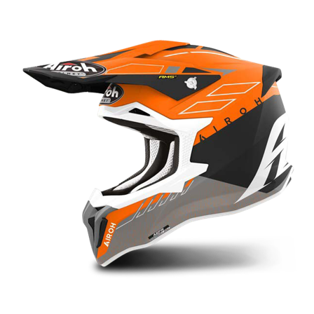 Crossikypärä Airoh Strycker Skin Matta oranssi XXL