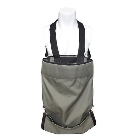 Hagefruktplukking Forkle - Grønne Oppbevaringslommer For Frukt Grønnsaker Med Justerbar Størrelse For Kvinner Menn