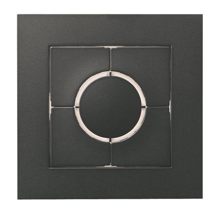 Elko Plus Trykknapp 4 kanaler Svart, Strømbrytere & vegguttak