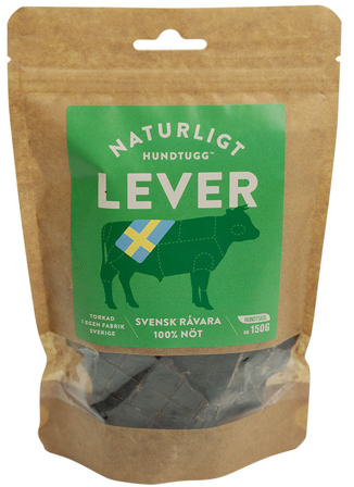 Naturligt Hundtugg makupala naudan maksa 150 g
