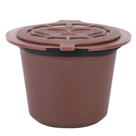 3 stk. genanvendelige kaffekapsler til husholdningsbrug Filter Genopfyldelige kapsler Kop passer til Nespres (Kaffe)