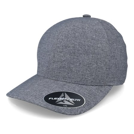 Flexfit - Gris flexfit Gorra - Carbon Delta Seamless Melange Grey Flexfit @ Hatstore
