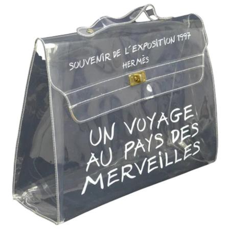 Hermès Vintage Pre-owned Vinyl handvskor grå, Dam Vintage Väskor, Dam, Storlek: ONE SIZE
