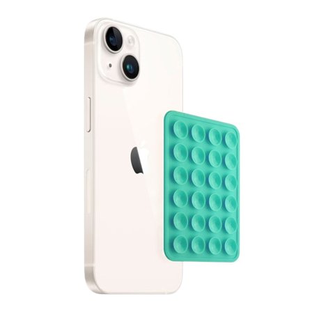 Silicone Sucker Strong Double Sided Mobile Phone Glass Self Sky Blue