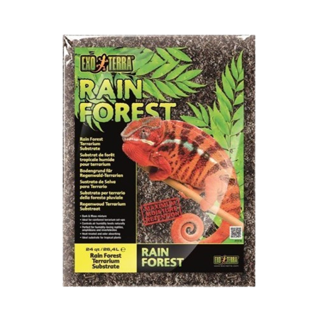 Exoterra - Rainforest Substrate 8,8 L - Reptil - Bunnmateriale - Bunnstrø for reptiler - ZOO.no