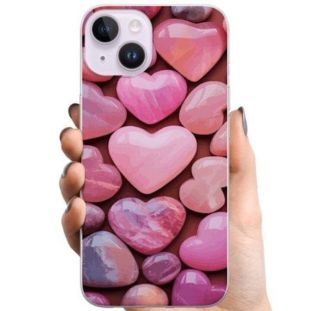 Kompatibel Mobilcover til Apple Apple iPhone 15 Hjerter