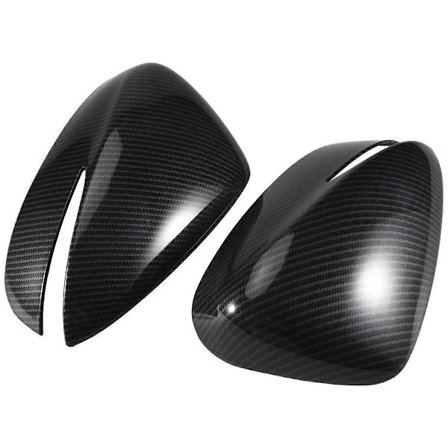 for Mazda CX3 2016 2017 CX-3 Karbonfiber Sidespeil Deksel Trim Bil Styling Tilbehør 2STK