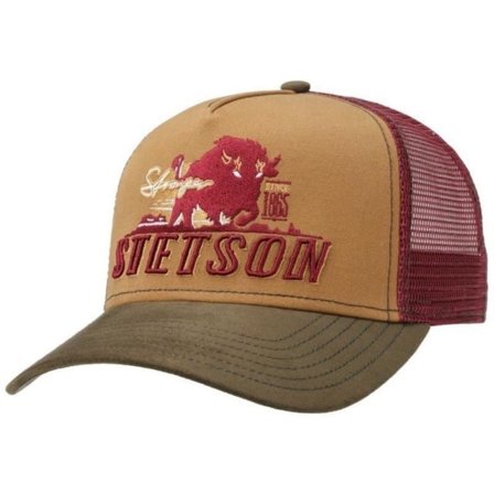 Stetson Trucker Cap Stronger Bison Men caps Brown OneSize