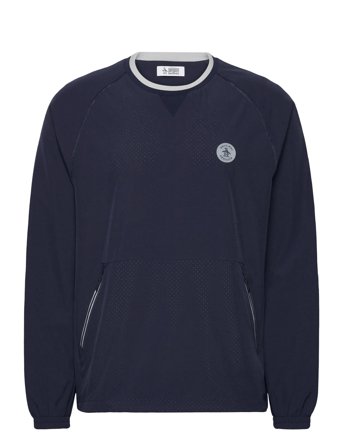 Original Penguin Golf | Lightweight Ventilated Crew Neck Jacket | S