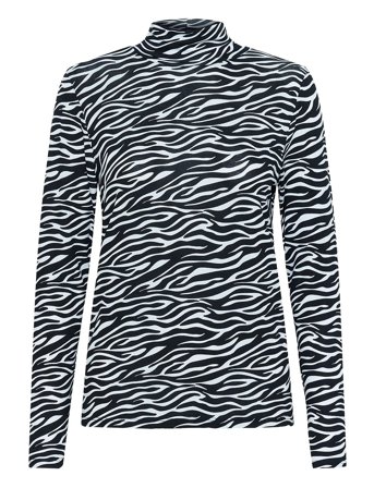 Soaked in Luxury | Slhanadi Printed Rollneck Ls | L