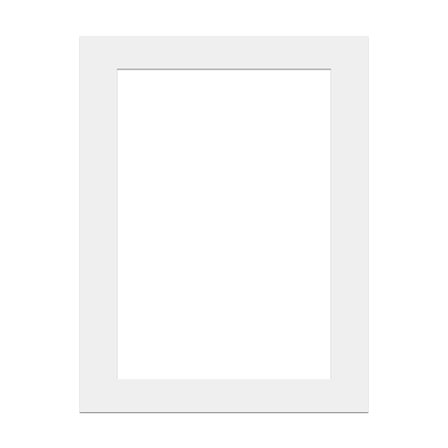 Ramme Papp Vegghengende Bilde HVIT