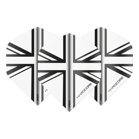 Transparent & Black Union Jack Standard