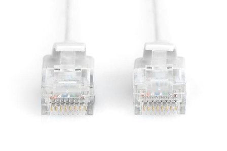 Digitus Slim - koblingskabel - 3 m - grå