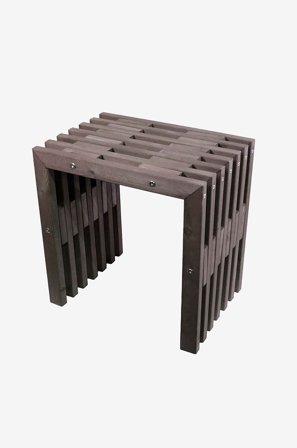 Hillerstorp - Bænk 45 cm - Grå - Bænke - Fra Homeroom