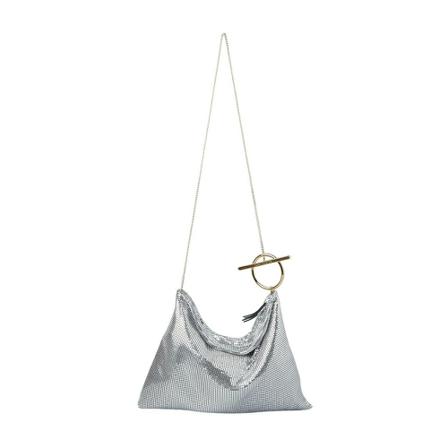 Paco Rabanne, Shoulder Bags Szary, Kobieta, Rozmiar: ONE Size