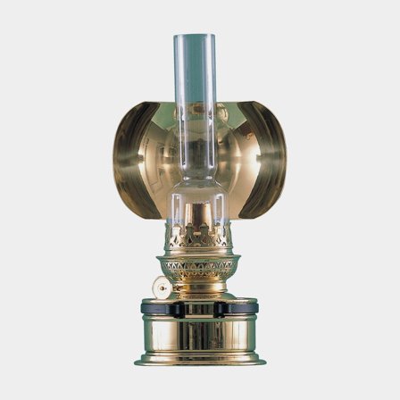 Kerosene lamp / oil lamp for table & wall DHR Pantry, brass, 260 x 144 mm