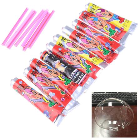 50st Bubbellim Barn Blåser Bubbelboll Leksaker för barn Sp Flerfärgad 50pcs