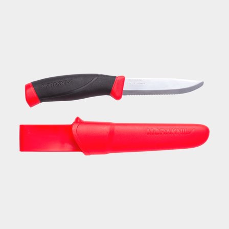 Rescue knife Morakniv Companion Rescue SRT Safe (S), 214 mm, TPE rubber / recycled Swedish stainless steel, Hi-Vis Red