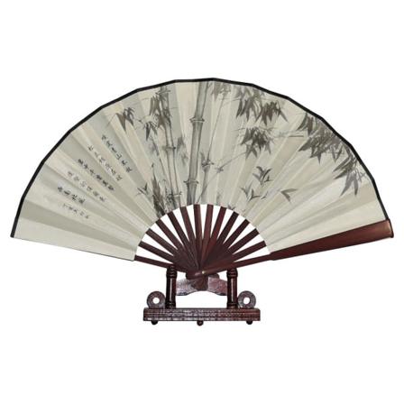 Puolikuun muotoinen aurinkotuulitin - Suuri 27cm - M03 - Bambu White