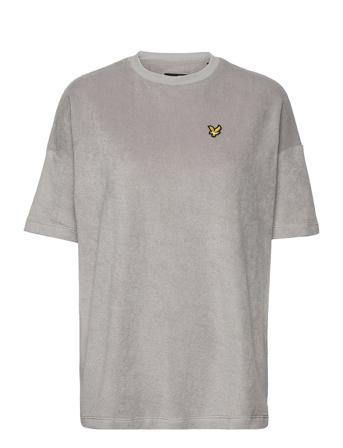 Boucle T-Shirt T-shirts & Tops Short-sleeved Grå Lyle & Scott